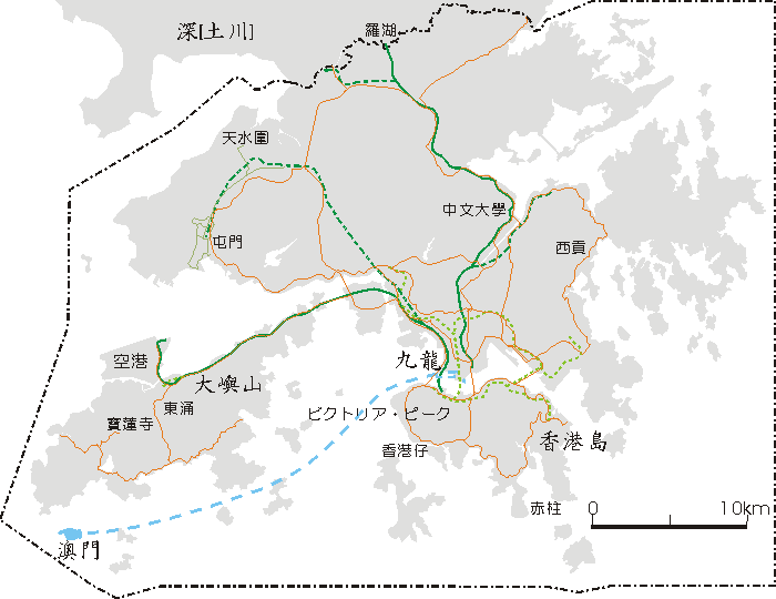 香港全図